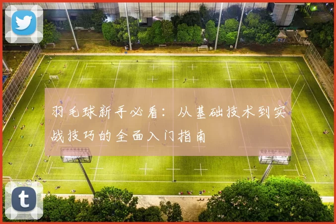 羽毛球新手必看：从基础技术到实战技巧的全面入门指南